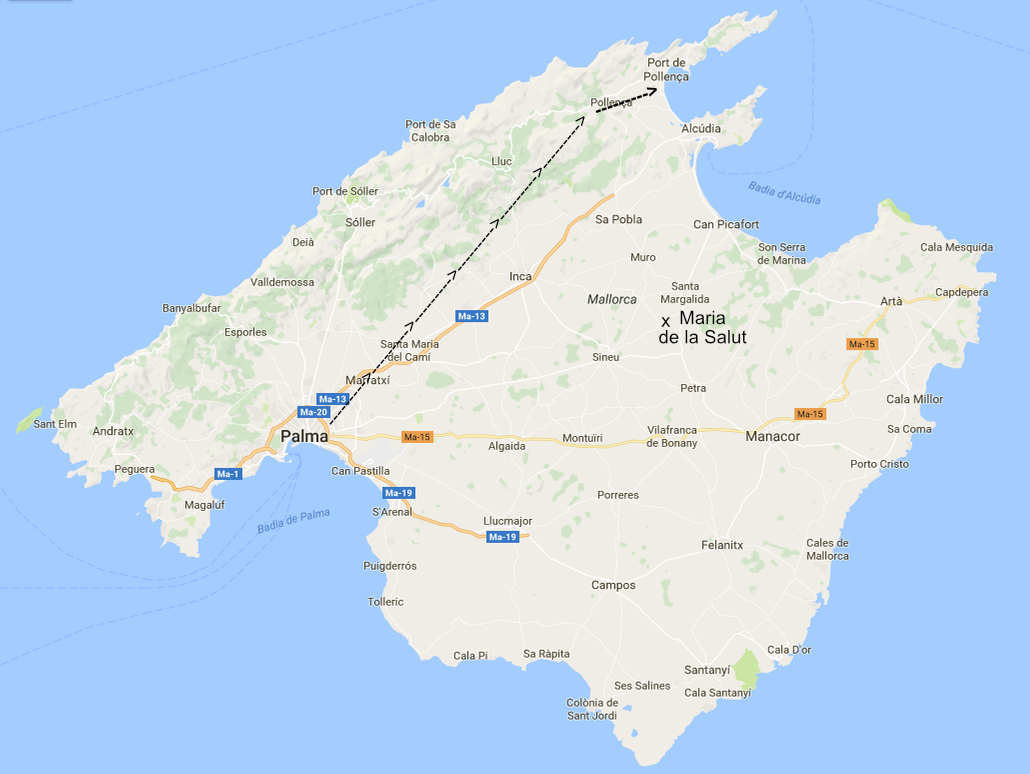 mallorcaPollenca port