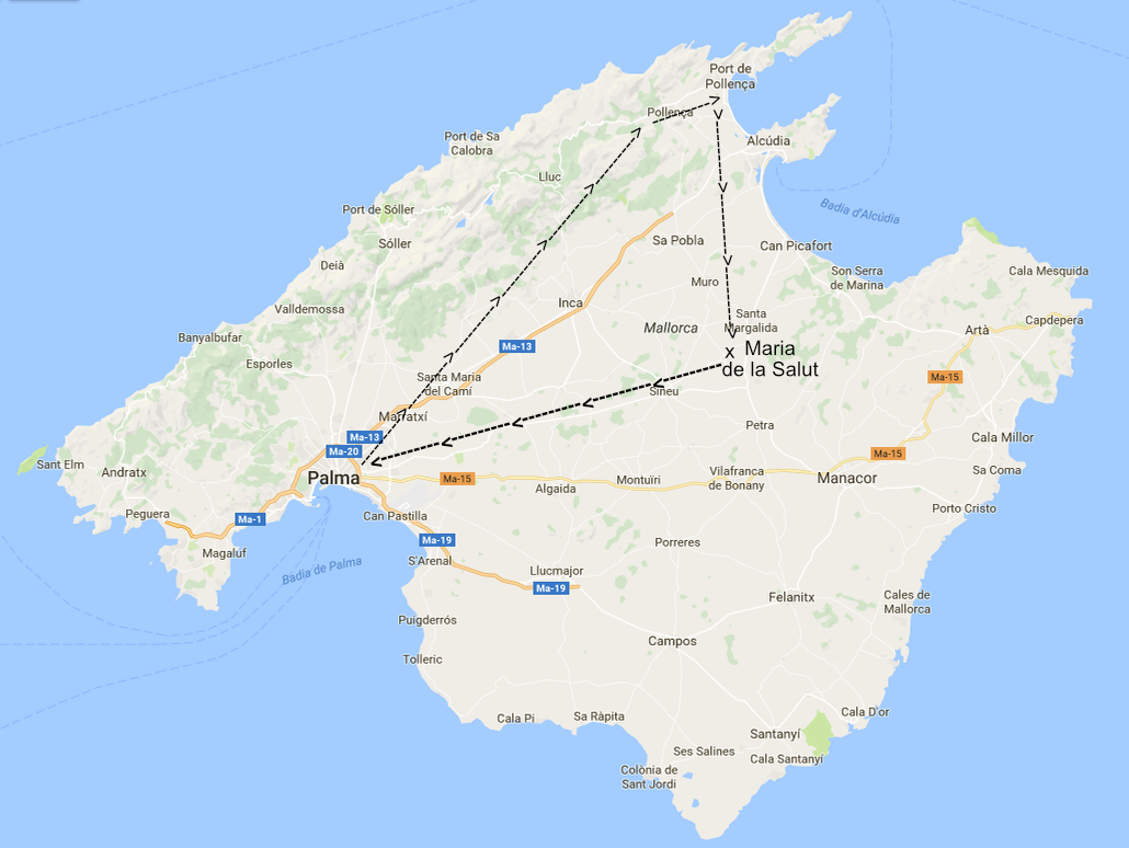 mallorca mapa 4