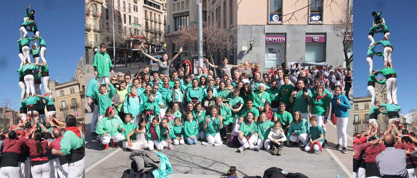 Els Castellers del Riberal toquem de nou el setè cel