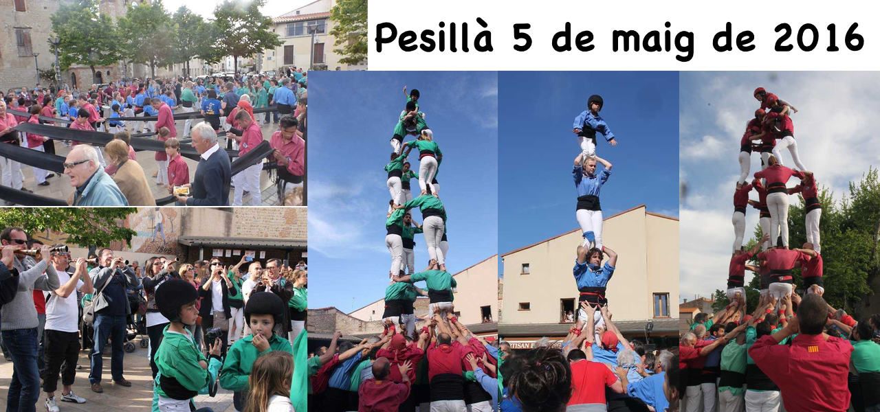 Trobada de les colles castelleres de Catalunya Nord