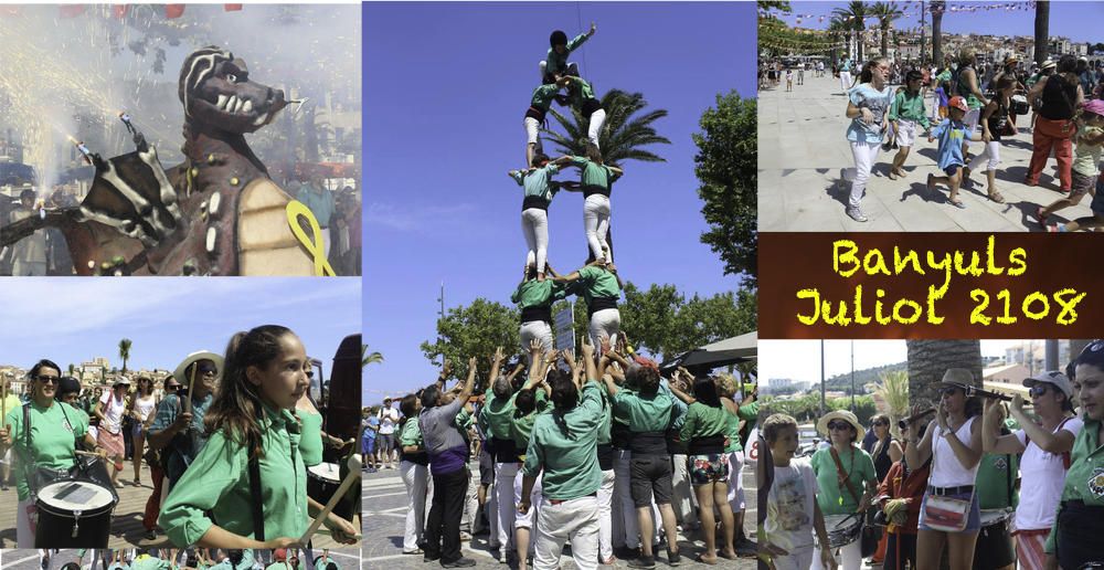 Banyetes, Berrugues, falcons i castells a Banyuls
