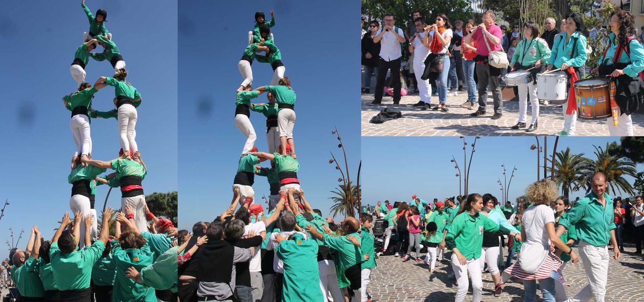 Castells i Falcons a Argelers