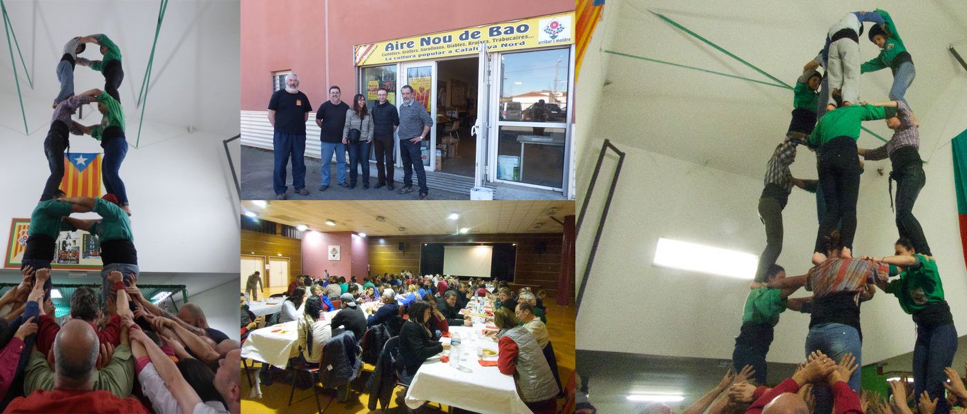 120 persones participen a la Nit Castellera 2016
