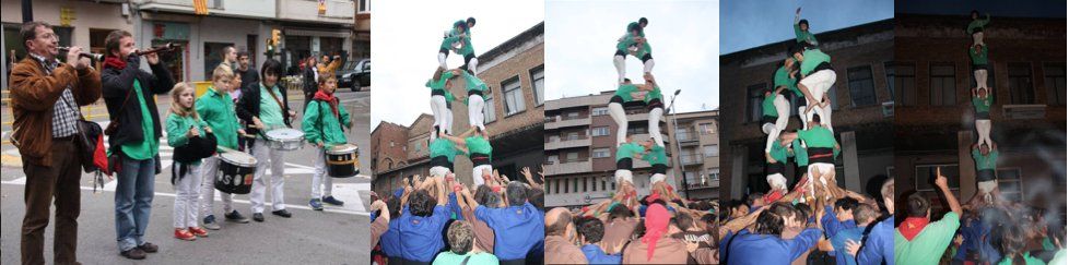 Castells a Berga