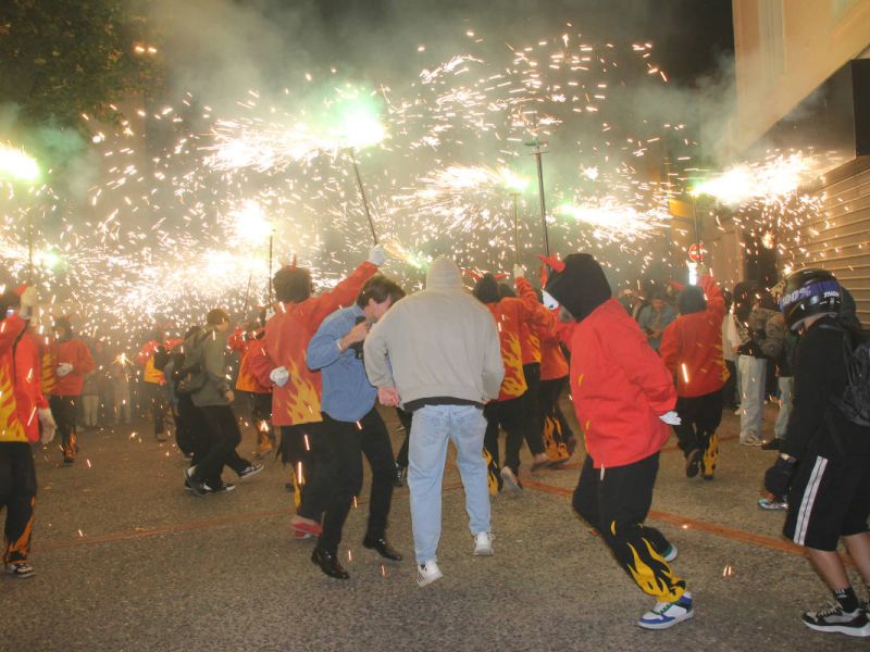 Espurnes a Cabestany