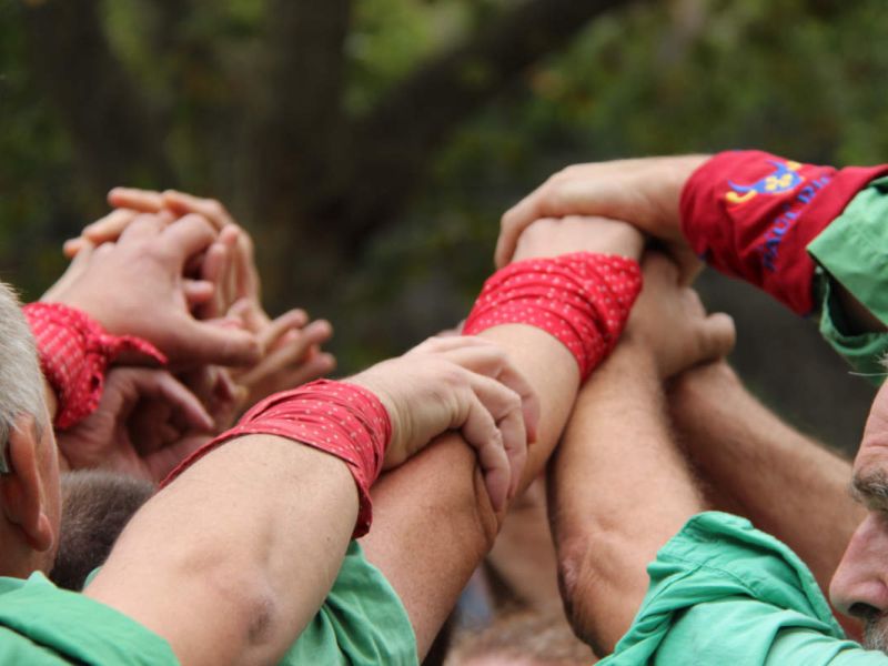Castells i falcons per les rosquilles